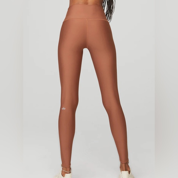 ALO Yoga Pants - ALO Yoga High Waist Airlift Legging in Chestnut- XXS Full Length NWT